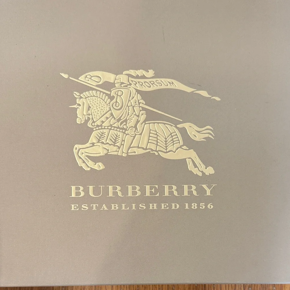 Burberry Brown Plaid Winter & Rain Boots - Picture 4 of 7